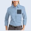 Ladies-3/4 Sleeve Easy Care Shirt Thumbnail