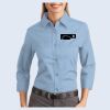 Ladies-3/4 Sleeve Easy Care Shirt Thumbnail