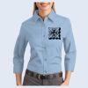 Ladies-3/4 Sleeve Easy Care Shirt Thumbnail