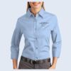 Ladies-3/4 Sleeve Easy Care Shirt Thumbnail