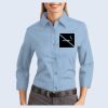 Ladies-3/4 Sleeve Easy Care Shirt Thumbnail