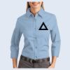 Ladies-3/4 Sleeve Easy Care Shirt Thumbnail