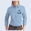 Ladies-3/4 Sleeve Easy Care Shirt Thumbnail