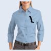 Ladies-3/4 Sleeve Easy Care Shirt Thumbnail