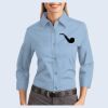 Ladies-3/4 Sleeve Easy Care Shirt Thumbnail