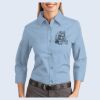 Ladies-3/4 Sleeve Easy Care Shirt Thumbnail