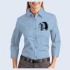Ladies-3/4 Sleeve Easy Care Shirt Thumbnail
