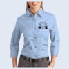 Ladies-3/4 Sleeve Easy Care Shirt Thumbnail