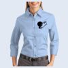 Ladies-3/4 Sleeve Easy Care Shirt Thumbnail