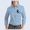 Ladies-3/4 Sleeve Easy Care Shirt Thumbnail