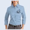 Ladies-3/4 Sleeve Easy Care Shirt Thumbnail