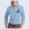 Ladies-3/4 Sleeve Easy Care Shirt Thumbnail