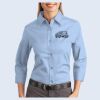 Ladies-3/4 Sleeve Easy Care Shirt Thumbnail