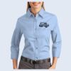 Ladies-3/4 Sleeve Easy Care Shirt Thumbnail