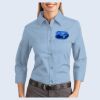 Ladies-3/4 Sleeve Easy Care Shirt Thumbnail