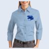 Ladies-3/4 Sleeve Easy Care Shirt Thumbnail