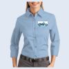 Ladies-3/4 Sleeve Easy Care Shirt Thumbnail