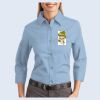Ladies-3/4 Sleeve Easy Care Shirt Thumbnail