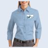 Ladies-3/4 Sleeve Easy Care Shirt Thumbnail