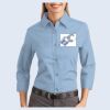 Ladies-3/4 Sleeve Easy Care Shirt Thumbnail