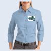 Ladies-3/4 Sleeve Easy Care Shirt Thumbnail