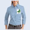 Ladies-3/4 Sleeve Easy Care Shirt Thumbnail