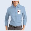 Ladies-3/4 Sleeve Easy Care Shirt Thumbnail