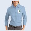 Ladies-3/4 Sleeve Easy Care Shirt Thumbnail