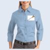 Ladies-3/4 Sleeve Easy Care Shirt Thumbnail