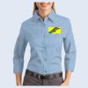Ladies-3/4 Sleeve Easy Care Shirt Thumbnail