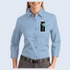 Ladies-3/4 Sleeve Easy Care Shirt Thumbnail