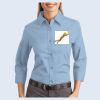 Ladies-3/4 Sleeve Easy Care Shirt Thumbnail