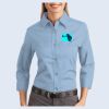 Ladies-3/4 Sleeve Easy Care Shirt Thumbnail