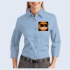 Ladies-3/4 Sleeve Easy Care Shirt Thumbnail