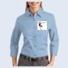 Ladies-3/4 Sleeve Easy Care Shirt Thumbnail