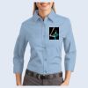 Ladies-3/4 Sleeve Easy Care Shirt Thumbnail