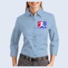 Ladies-3/4 Sleeve Easy Care Shirt Thumbnail