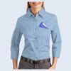 Ladies-3/4 Sleeve Easy Care Shirt Thumbnail