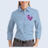 Ladies-3/4 Sleeve Easy Care Shirt Thumbnail