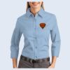Ladies-3/4 Sleeve Easy Care Shirt Thumbnail