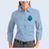 Ladies-3/4 Sleeve Easy Care Shirt Thumbnail