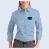 Ladies-3/4 Sleeve Easy Care Shirt Thumbnail