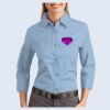 Ladies-3/4 Sleeve Easy Care Shirt Thumbnail