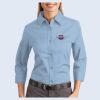 Ladies-3/4 Sleeve Easy Care Shirt Thumbnail