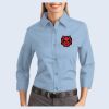 Ladies-3/4 Sleeve Easy Care Shirt Thumbnail