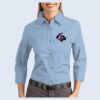 Ladies-3/4 Sleeve Easy Care Shirt Thumbnail