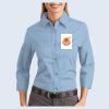 Ladies-3/4 Sleeve Easy Care Shirt Thumbnail