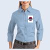 Ladies-3/4 Sleeve Easy Care Shirt Thumbnail
