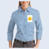 Ladies-3/4 Sleeve Easy Care Shirt Thumbnail