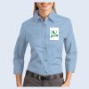 Ladies-3/4 Sleeve Easy Care Shirt Thumbnail